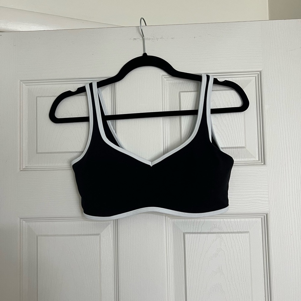 Abercrombie YPB StudioFLEX Sports Bra in Black
